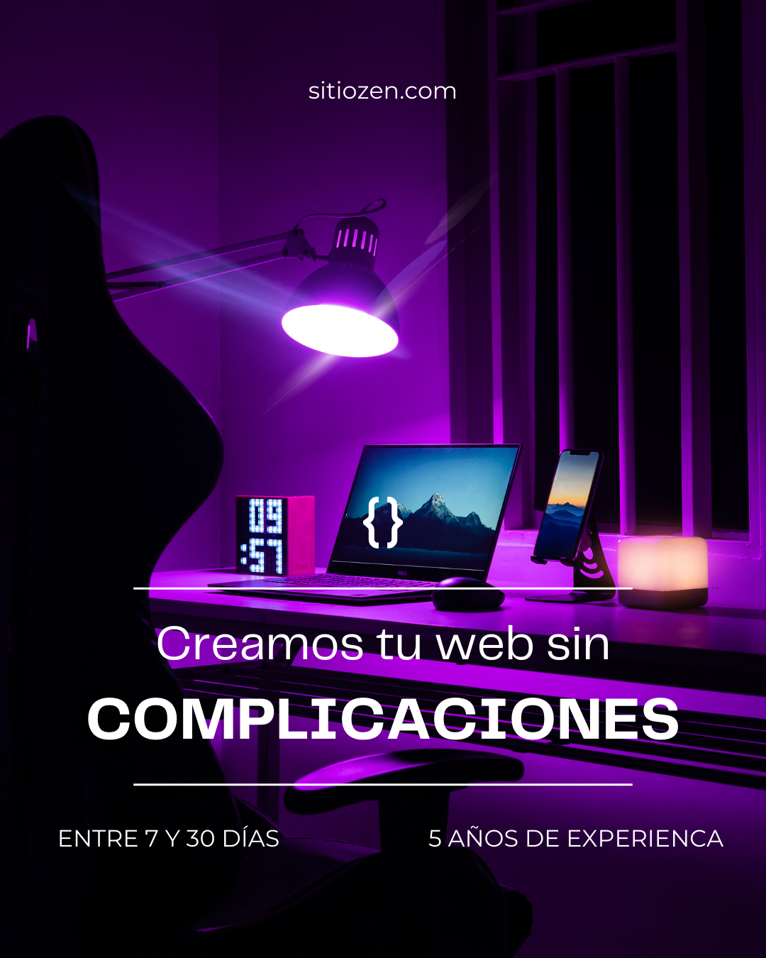Sitiozen el lugar donde tu web profesional puede estar tranquila
